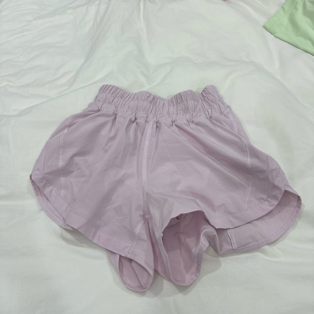 lululemon strawberry Light pink Shorts